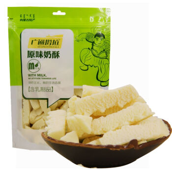 京东商城:广通塔拉 原味奶酥 468g19.8元