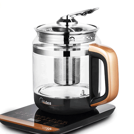 Midea 美的 养生壶WGE1703b 煎药壶煮茶壶多功能电水壶烧水壶 1.5L容量 券后119元