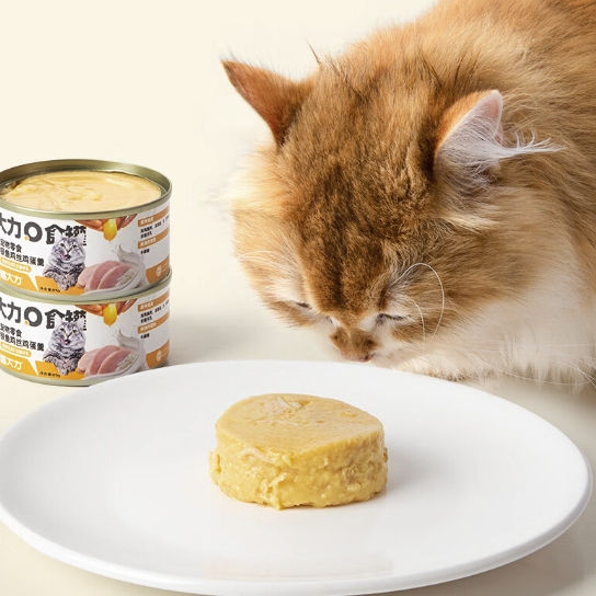 三重满足营养加倍：SMTWTFS 猫大力 宠物零食猫罐头 85g*6罐装 19.9元