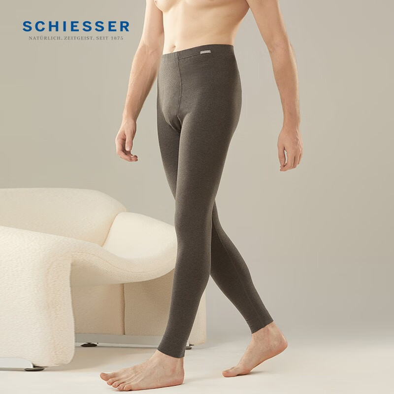 SCHIESSER 舒雅 男士精梳棉加绒保暖裤 E5/20731Y 券后49.8元（99.6元包邮/2件）