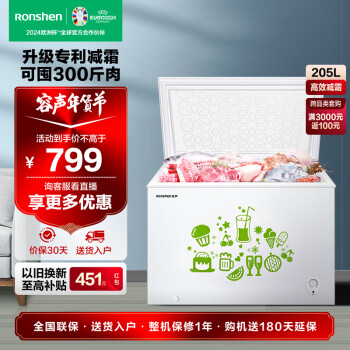 Ronshen 容声 BD/BC-205MB 冰柜 205L