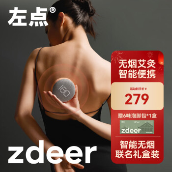 zdeer 左点 小艾3代 智能艾灸盒