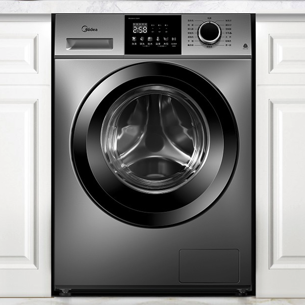 Midea 美的 简尚系列 MG100VC133WY 滚筒洗衣机 10kg 巴赫银 券后1539元