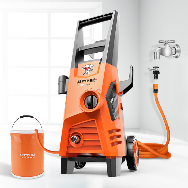 限移动端：YILI 亿力 YLQ4650C-100C 家用洗车机 1600W 389元