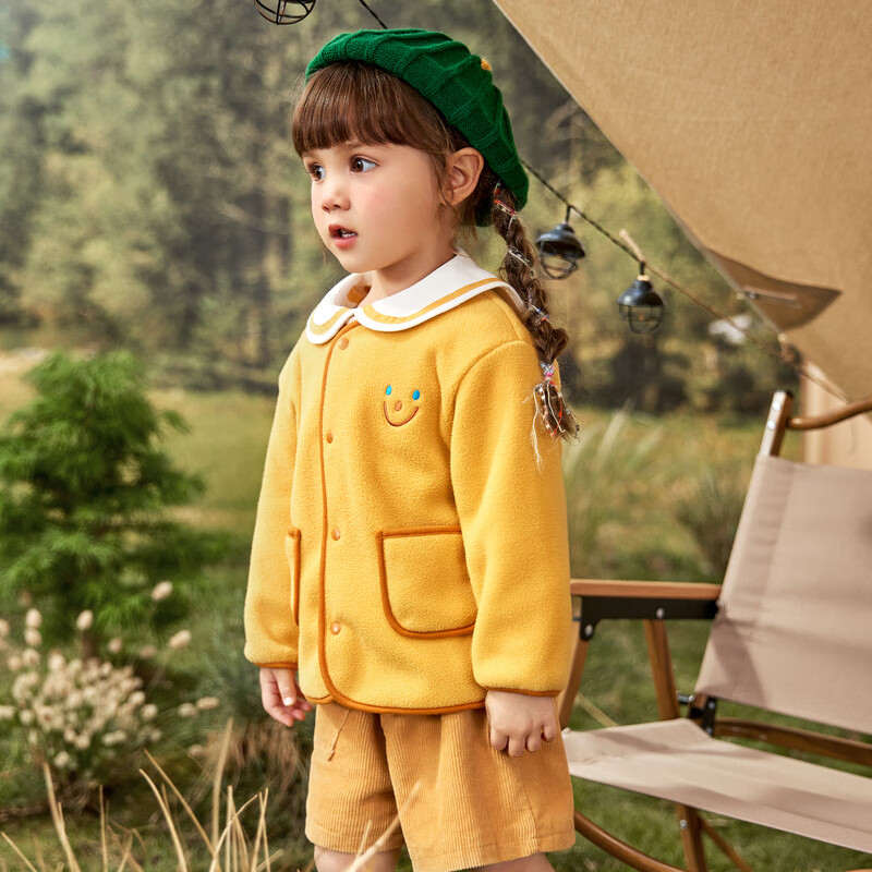 迷你巴拉巴拉 儿童毛绒保暖外套 券后68.92元