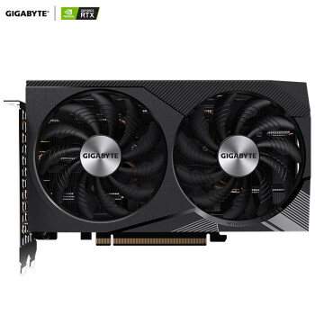 GIGABYTE 技嘉 GeForce RTX 3060 GAMING OC 8G 显卡 8GB 黑色