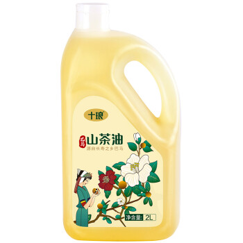 十琅巴马山茶油2L低温物理压榨一级茶籽油广西特产植物食用油