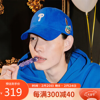MLB 硬顶棒球帽3ACPR013N-10CBS费城人队/钴蓝色F