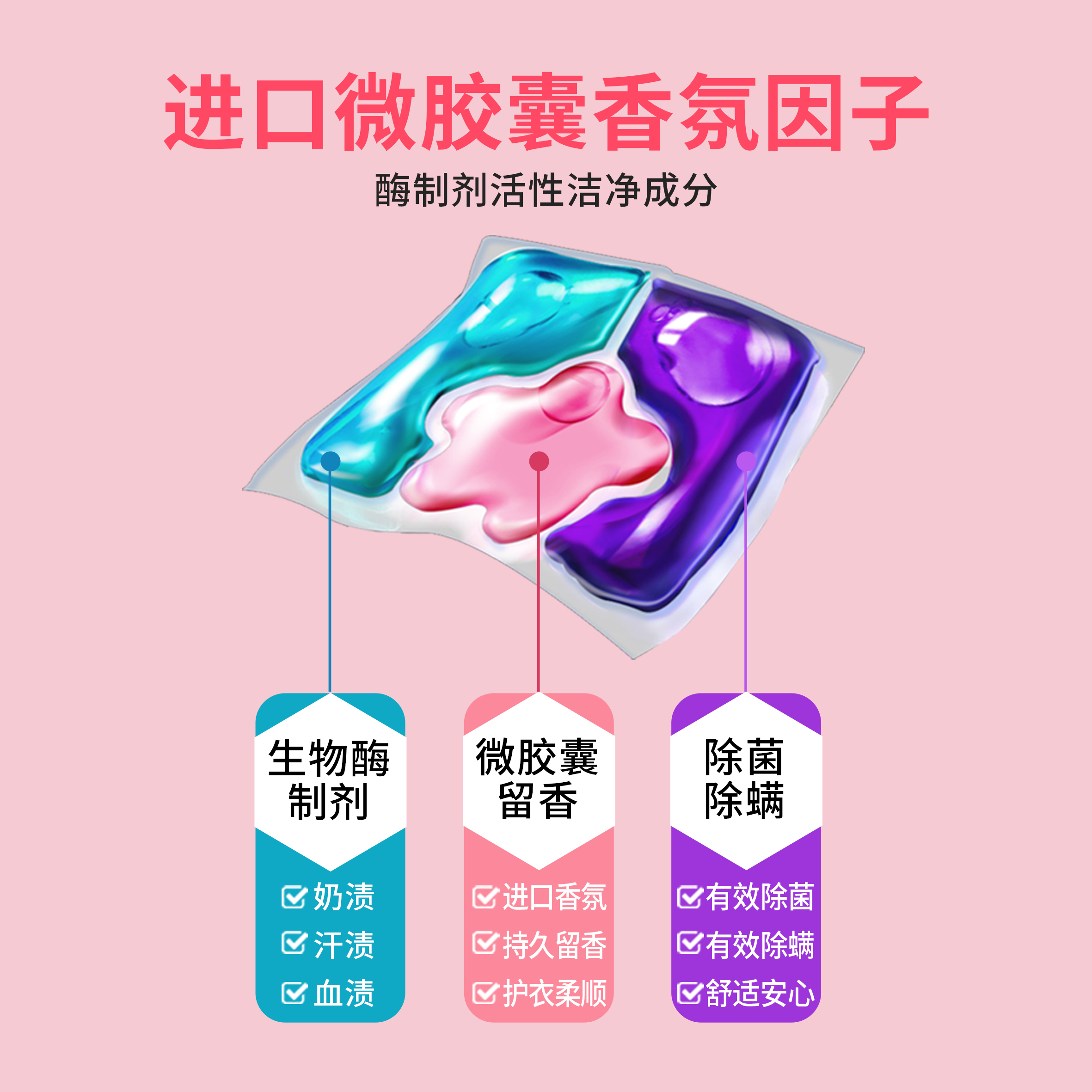 马泰克炫彩香氛洗衣凝珠