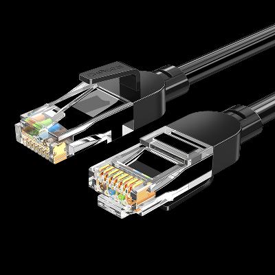 需首单、Plus会员:秋叶原 CHOSEAL 六类网线 CAT6类千兆网线1.5米 黑色 QS5062E 1.47元包邮