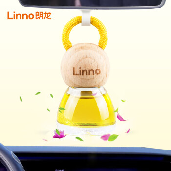 Linno 朗龙 汽车香水挂件车载香薰香水挂饰车内香氛装饰用品汽车摆件
