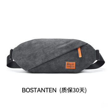 波斯丹顿 男女款胸包 BJ5202001 深灰色 迷你
