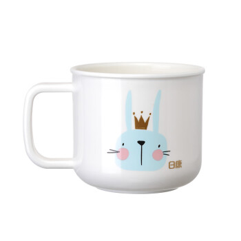 Rikang 日康 水杯 宝宝微波炉牛奶杯 RK-3407蓝色