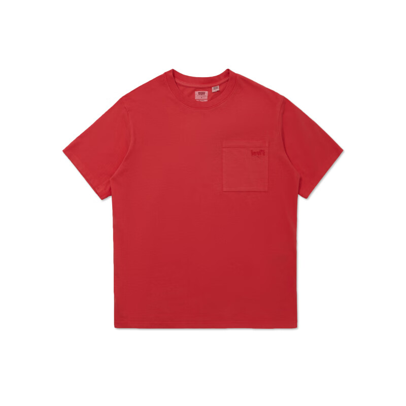 plus会员:Levis 李维斯 商场同款 24春夏男士短袖T恤 88.36元