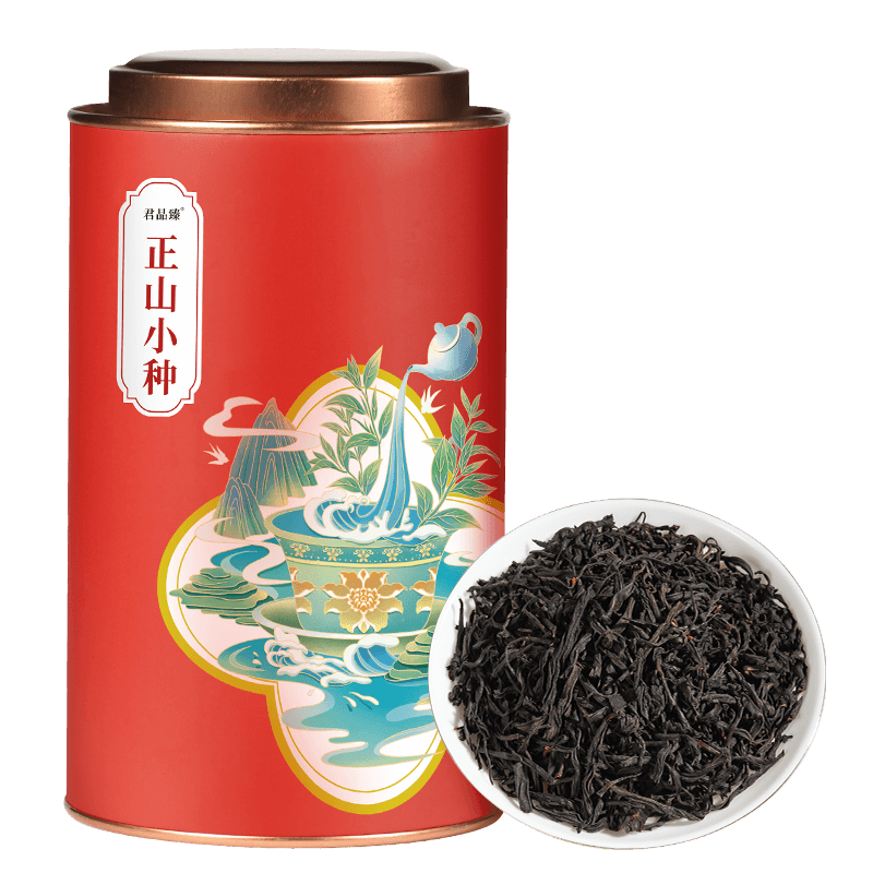 PLUS会员: 君品臻 武夷山正山小种红茶 500g/罐装  28.41元包邮（需关注店铺）