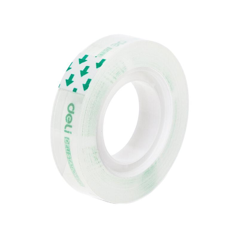 凑单品：deli 得力 30009 高粘文具胶带 12mm*30Y 总长27.3米 单卷装 1元