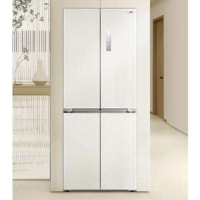 预售、PLUS会员：TOSHIBA 东芝 白珍珠系列 GR-RF440WI-PM166 十字对开门冰箱 440L 6927.85元包邮+9.9元购卡（双重优惠）