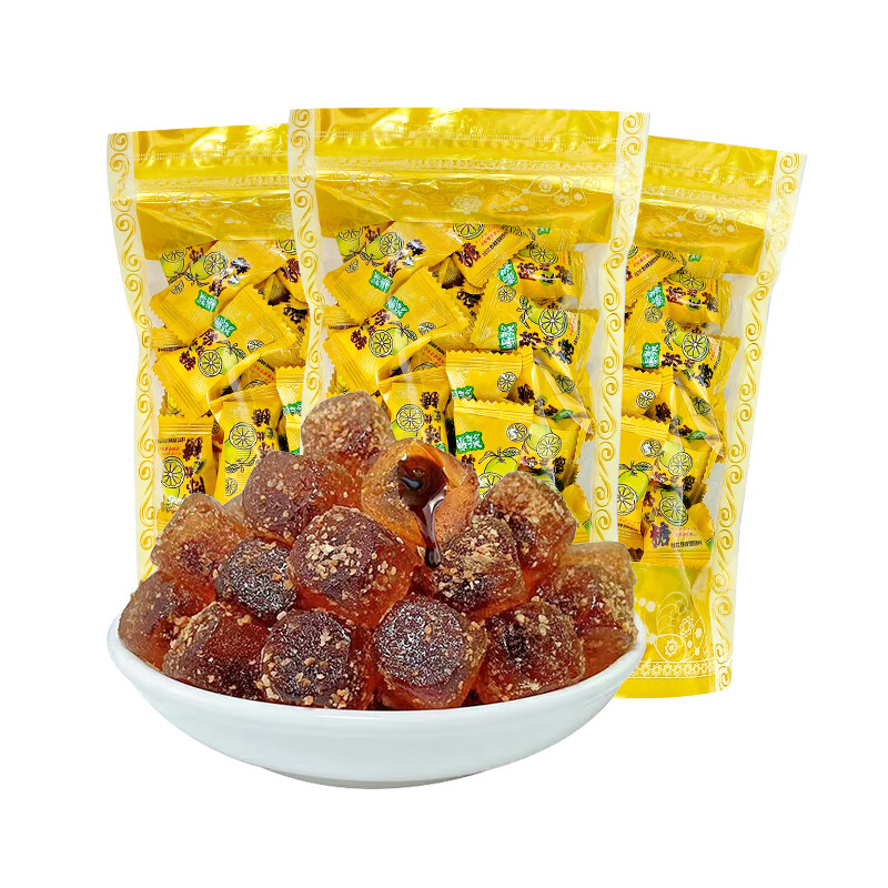 爆浆陈皮软糖夹心糖果水果糖网红爆款休闲零食 陈皮味【5颗 简装介意慎拍】 0.01元