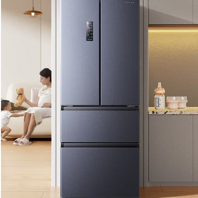 再降价、PLUS会员：Hisense 海信 四开门法式电冰箱家用一级能效无霜 452L双变频BCD-452WNK1DPUJ 2546.6元包邮+9.9元购卡（需用券）
