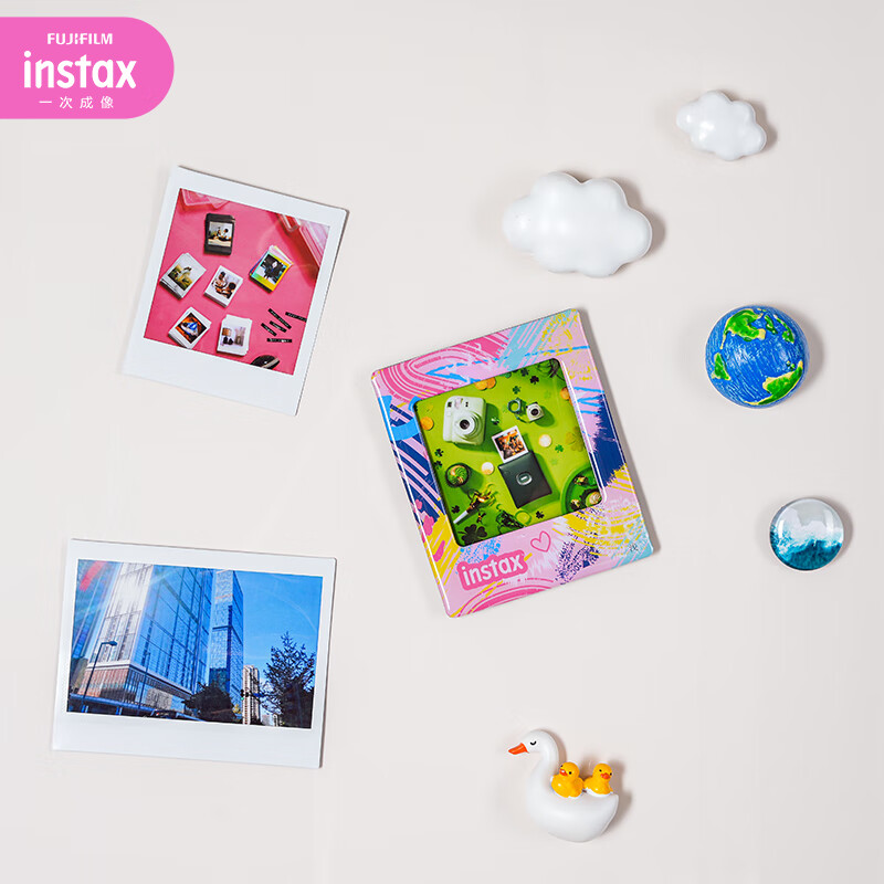 INSTAX 富士 方形冰箱贴*1件 花绘 ￥1
