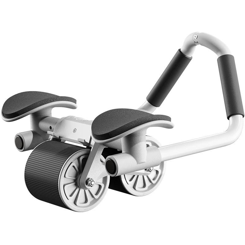 PLUS会员、百亿补贴:京东京造 家用健腹轮 健身器材 59.3元包邮