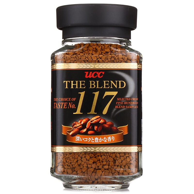 UCC 悠诗诗 117 速溶咖啡粉 90g 24.51元