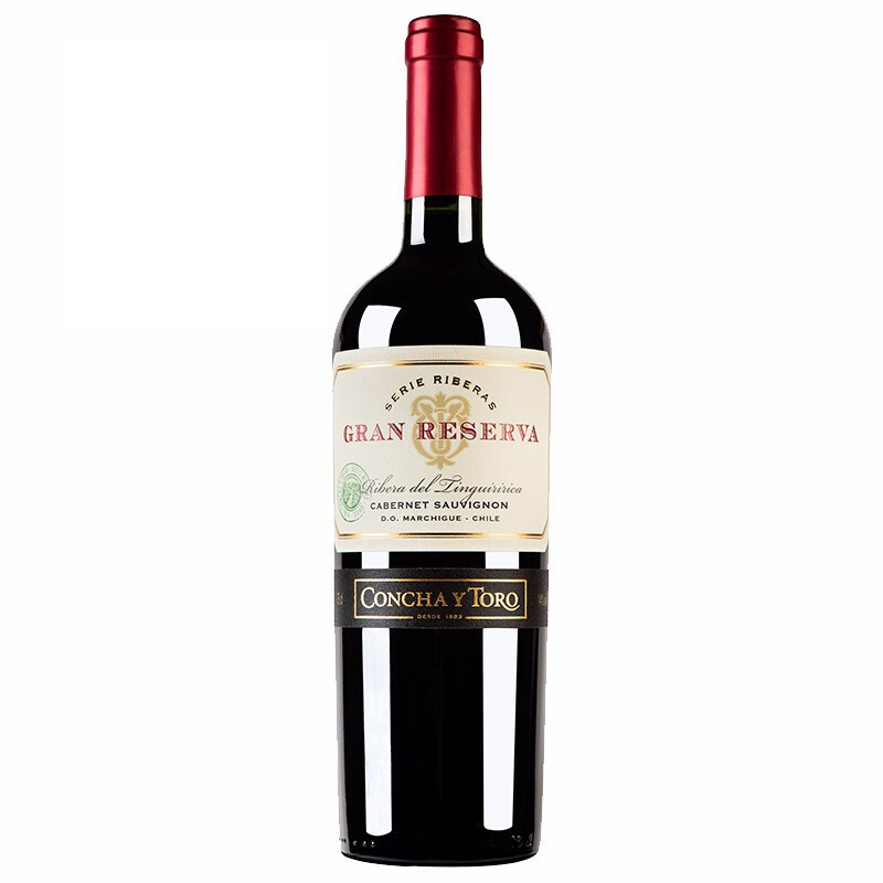 CONCHA Y TORO 干露 典藏 赤霞珠干红葡萄酒 750ml 44.65元(需买2件,需用券)