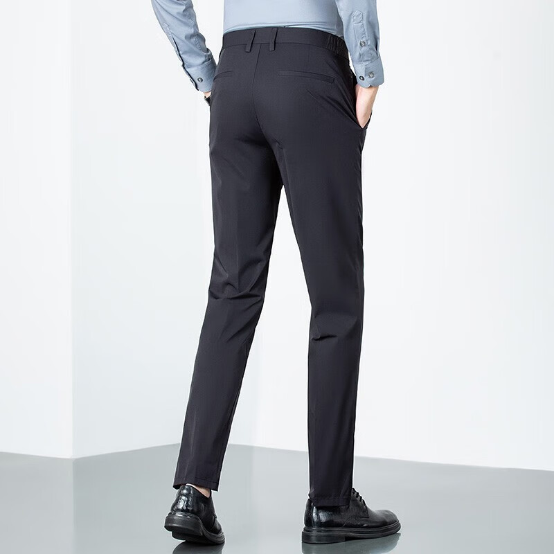 plus会员、需凑单:红豆男装 24春夏新品 男士商务休闲裤【多色、多尺码】 需凑单，裤子57.38，也可一套合97.47