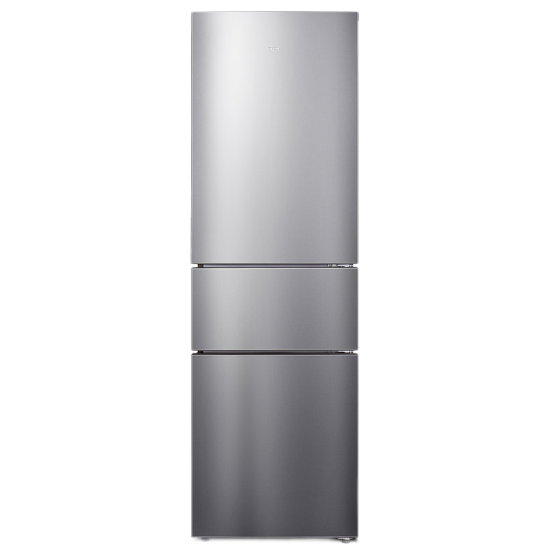京东百亿补贴,plus会员:TCL BCD-210TWZ50 风冷三门冰箱 210L 典雅银 1194.2元包邮