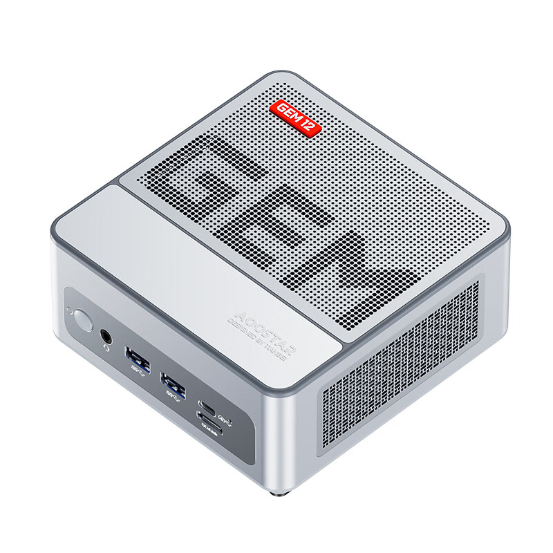 天钡 GEM12 准系统迷你主机（i9-12900HK、集成显卡、无内存、无硬盘） 券后2392.25元