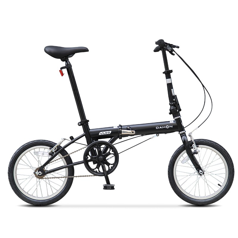 京东PLUS：DAHON 大行 YUKI 折叠自行车 KT610 消光黑 16英寸 单速 793.71元（双重优惠）