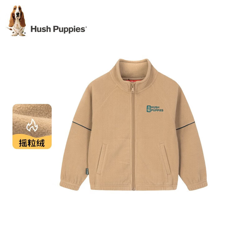 京东PLUS:暇步士 儿童舒适摇粒绒外套 68.11元(需用券,需凑单)