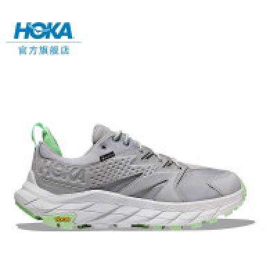 PLUS会员:HOKA ONE ONE 阿纳卡帕 低帮徒步鞋 ANACAPA GTX防水 雾灰/青柠色 862.29元包邮(需凑单)