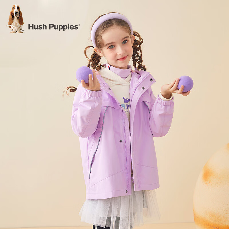 今日必买、PLUS会员:暇步士 儿童风衣可拆卸两件套 166.01元(双重优惠)