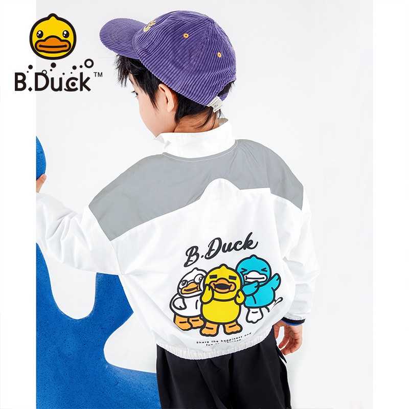 B.Duck 小黄鸭 童装儿童外套男风衣 断码清仓好价超值 券后34.57元