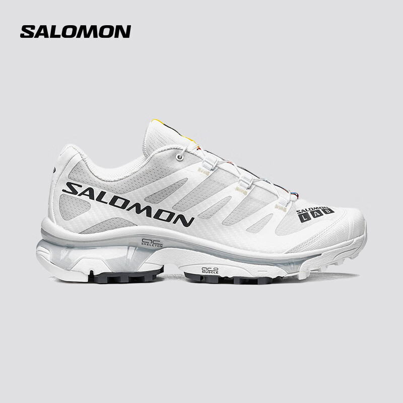 限移动端、京东百亿补贴：salomon 萨洛蒙 XT-4 OG系列男女款白灰色拼接纺织运动鞋L47133000 6. 1335.51元