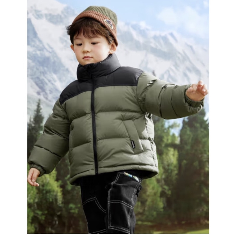 京东PLUS:巴拉巴拉 儿童羽绒服男童外套 券后147.5元