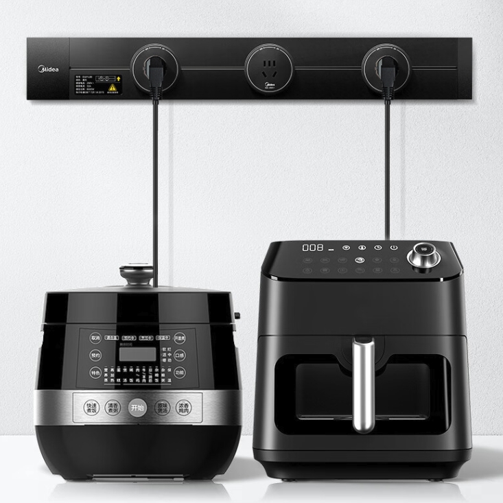 Midea 美的 轨道插座 80cm轨道 券后266.61元