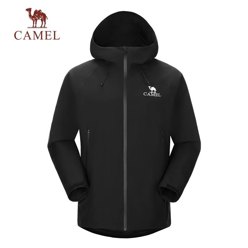 PLUS会员：骆驼 CAMEL 户外硬壳冲锋衣 情侣款  355.96元包邮（需领券）