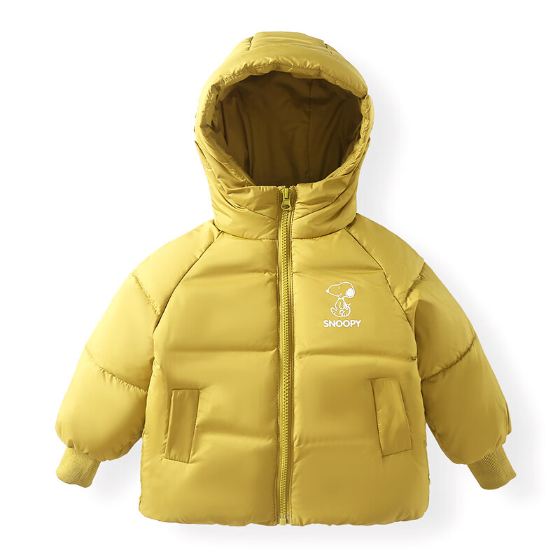 SNOOPY 史努比 儿童羽绒棉服 券后69.9元