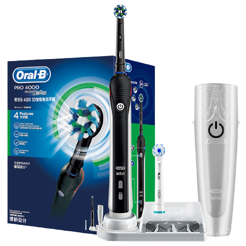 Oral-B 欧乐B P4000 成人电动牙刷 277.8元