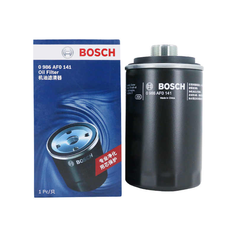博世(BOSCH)机油滤芯机滤清器AF0141适配大众迈腾途观奥迪A4哈弗H6吉利博越等 ¥43.2