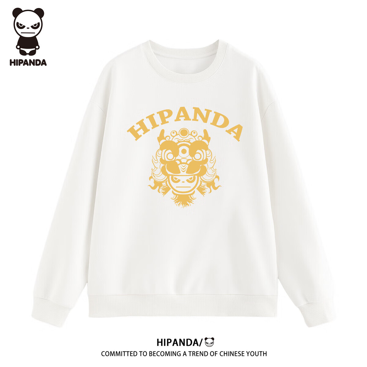 HIPANDA 你好熊猫 卫衣 情侣款潮牌 券后59元