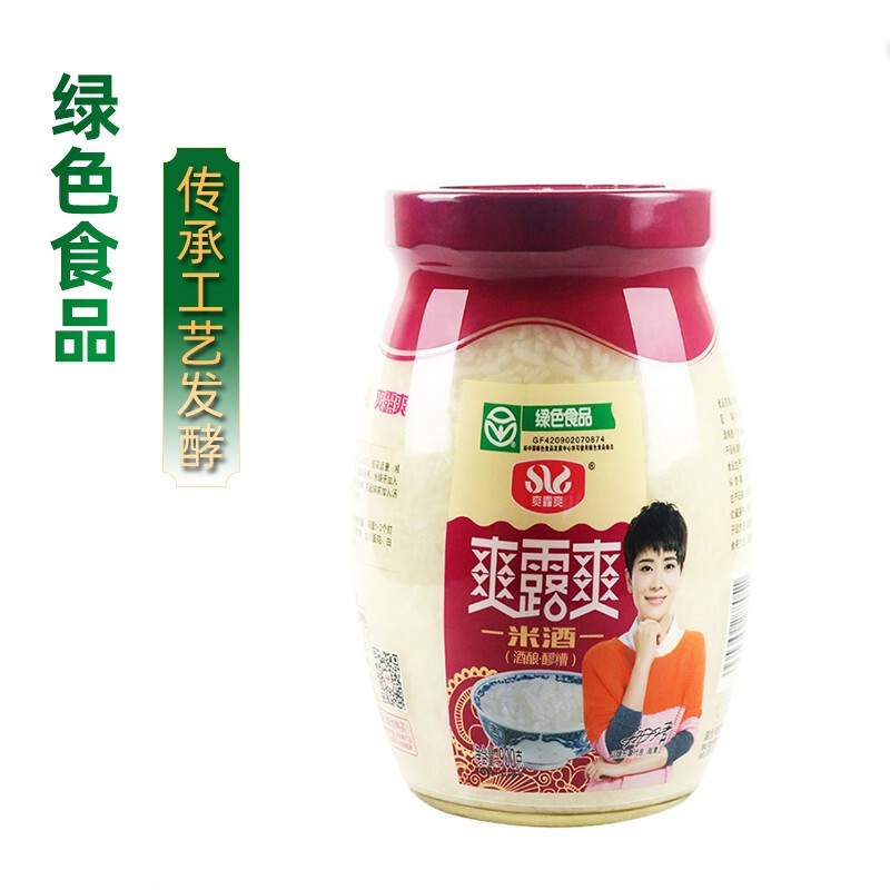 爽露爽 瓶装佬米酒900g 券后7.57元