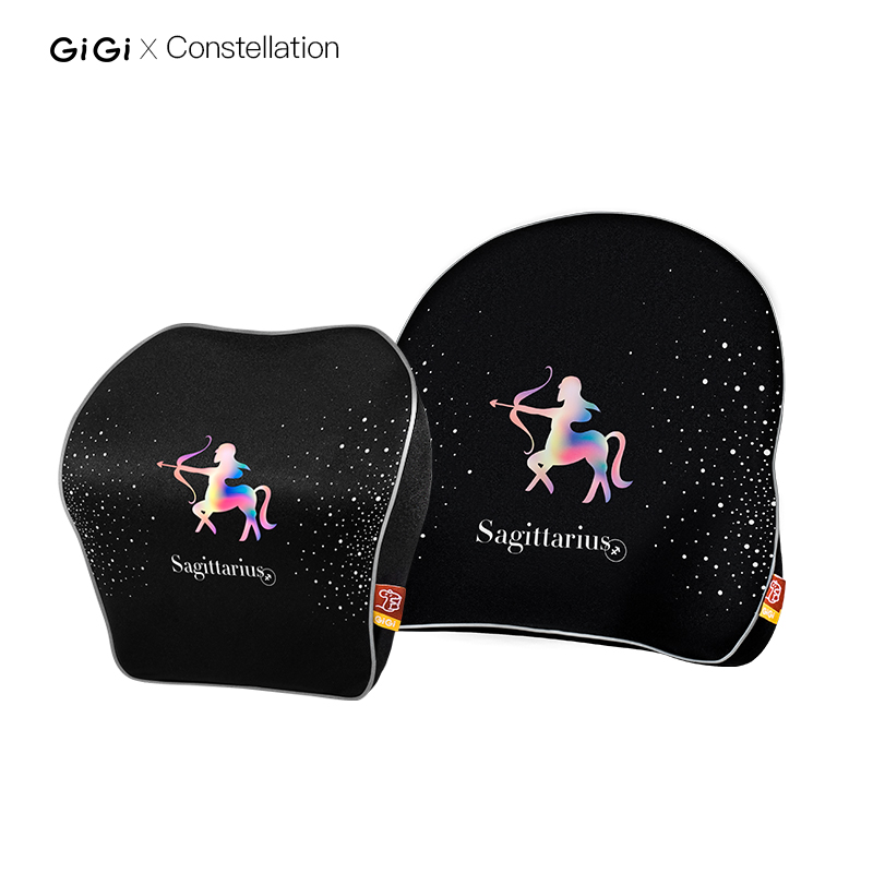 GiGi汽车腰靠车用护腰垫头枕腰靠套装 149元