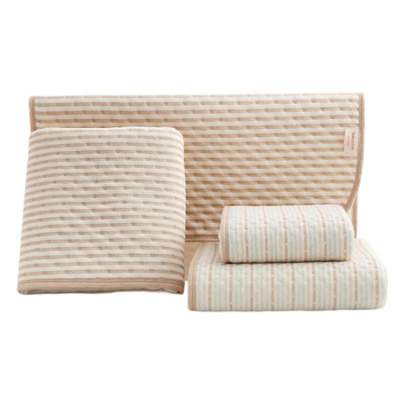 Babyprints 婴儿隔尿垫新生彩棉加厚可洗护理垫宝宝尿垫1条装中号70*50cm 11.28元(需买4件,需用券)