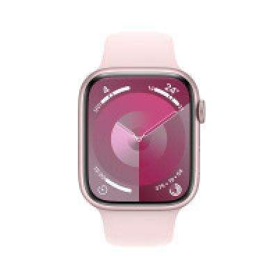 双11狂欢、PLUS会员：Apple/苹果 Watch Series 9 智能手表 GPS款45毫米 粉色铝金属表壳 亮粉色运动型表带S/M MR9G3CH/A 2536.41元