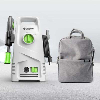 20点开始：绿田（LUTIAN）高压洗车机 220V 1400W 河豚基础版- 8米出水+洗车液+壶 129元包邮（前5分钟半价）