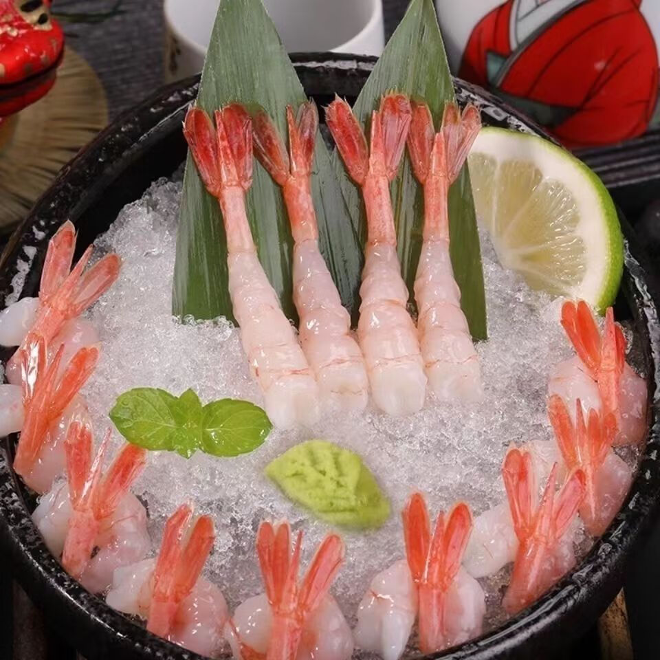 双十一补贴券 北极刺身甜虾生吃30尾(75g)*1盒(赠芥末酱油) 39元(需买2件,需用券)