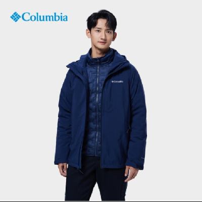 5日0点、PLUS:Columbia 哥伦比亚 男银点650蓬鸭绒内胆三合一防水冲锋衣 1201.51元(需领券)